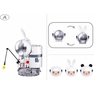 Sluban P8001 Astronaut na Marsu