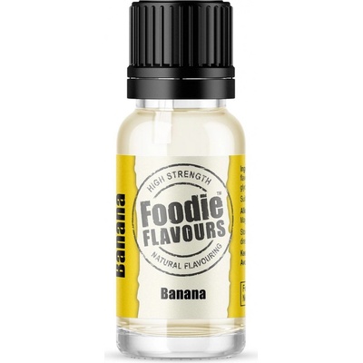 Foodie Flavours Prírodná koncentrovaná vôňa 15 ml Banán