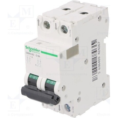 Schneider Electric A9N61525 C60H-DC 2P 5A C 500V DC