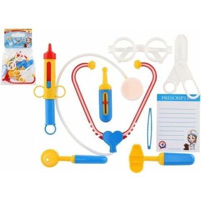 Teddies Lekárska medicínska súprava 9 ks z plastu
