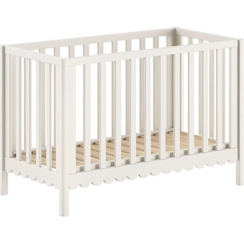Vipack Бежово детско креватче 60x120 cm от масивен бор с регулируема височина Swingo - Vipack (SWBB6004)