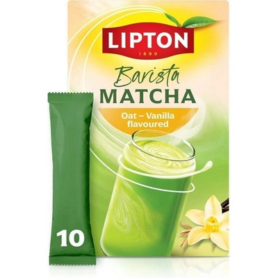 Lipton Barista Matcha Vanilla Oat 10 sáčků
