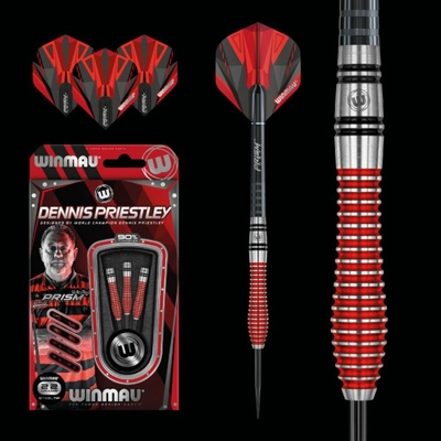 Winmau steel Dennis Priestley Special Edition 22g, 90% wolfram