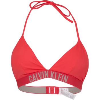 Calvin Klein Горнище Calvin Klein Triangle Bikini Top - Punch Pink