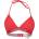 Calvin Klein Горнище Calvin Klein Triangle Bikini Top - Punch Pink