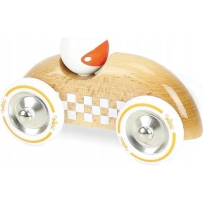 Vilac mini dřevěné závodní autíčko přírodní