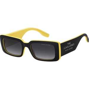 Marc Jacobs Слънчеви очила Marc Jacobs Women's Round Sunglasses - Black Yellow Слънчеви очила