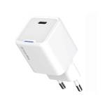 ColorWay Заряден адаптер COLORWAY, CW-CHS059PD-WT, GaN Mini 20W PD Port PPS USB-C (CW-CHS059PD-WT)