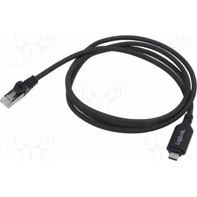 Logilink CU0410 USB 3.2 Gen 1 RJ45 vidlice USB C vidlice 1m