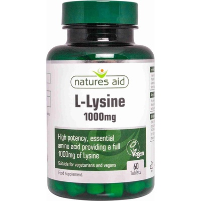 Natures Aid L-Lysine 1000 mg 60 tabliet