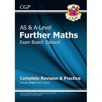 Image 1 of AS & A-Level Further Maths for Edexcel: Complete Revision & Practice with Online Edition | CGP Books