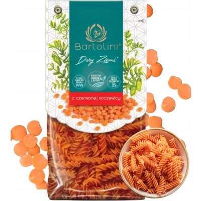 Bartolini Těstoviny z červené čočky vřeteno Dary Země 250 g