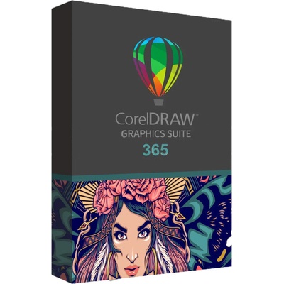CorelDRAW Graphics Suite 365 1 zariadenie / 1 rok ESDCDGSSUB1YEU