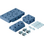 MODU Комплект за игра Modu - Curiosity set, наситено синьо-небесно синьо (MODU-SET-CUR-DB-SB)