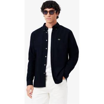 Image 1 of Lacoste Button Down Oxford Shirt - Navy F2W