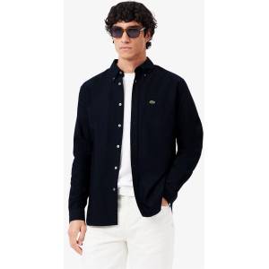 Lacoste Button Down Oxford Shirt - Navy F2W