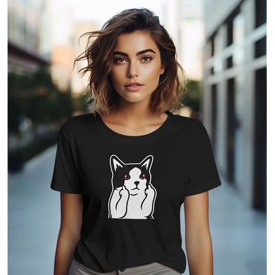 Bullshirt.sk Dámske tričko I do What I Want Čierna