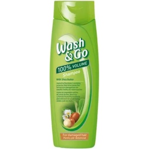 Wash&Go шампоан за коса, Shea butter, 360мл