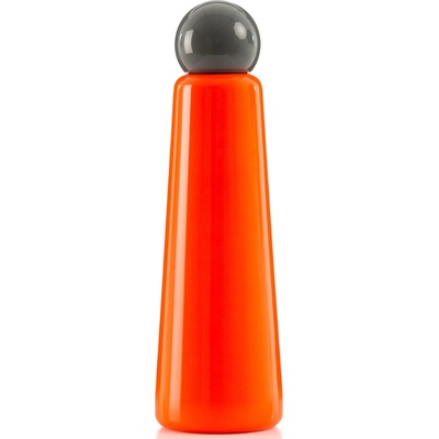 Lund London Skittle Bottle Jumbo Coral & Dark Grey 750 ml