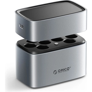 ORICO Зарядно за презареждаеми AA литиеви батерии - Orico EnerVault AA Lithium Battery Charger with Storage Function (EV8-EP)
