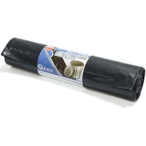 GEKO Торби за отпадъци 60 л 10 бр черни 14237 (g71262)