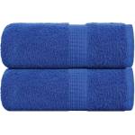 vidaXL Кърпи за пране FROGN 2 бр. сини 30x30 см 360 г/м2 (136704)