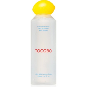 TOCOBO AHA BHA Lemon Toner озаряващ тоник да уеднакви цвета на кожата 150ml