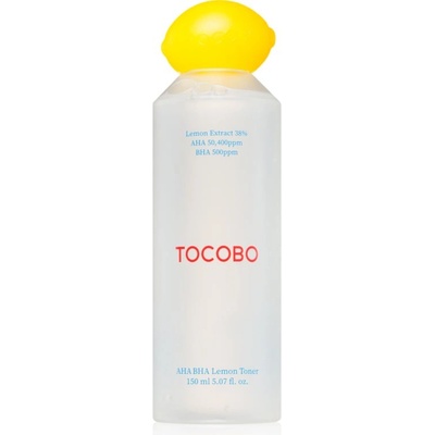 TOCOBO AHA BHA Lemon Toner озаряващ тоник да уеднакви цвета на кожата 150ml