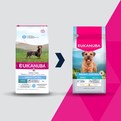 Eukanuba Adult Small & Medium Weight Control 2 x 15 kg