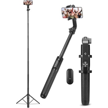 Селфи стик Spigen S560W Bluetooth Selfie Stick with Tripod - Black (8809896742009)