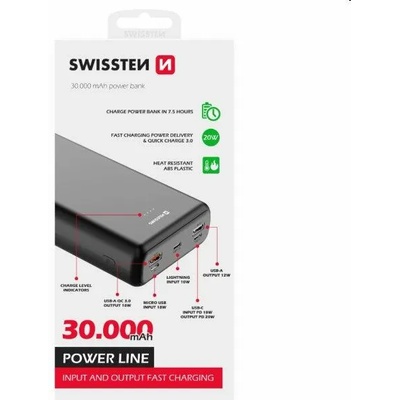SWISSTEN Power Line 30000 mAh (22013914)
