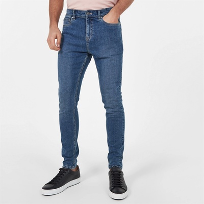 Firetrap Дънки Firetrap Super Skinny Jeans - Mid Wash 2