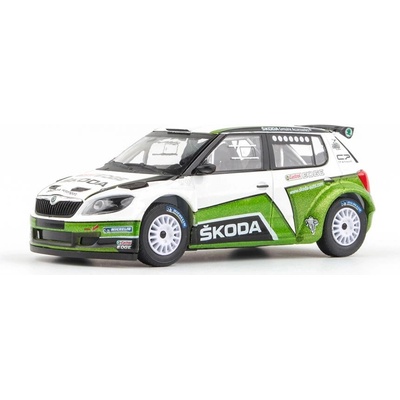 Abrex Škoda Fabia II FL S2000 2010 Škoda Motorsport Design 2012 II šotolinové kolesá 1:43