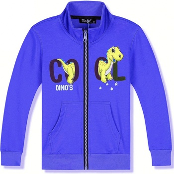 Kugo mikina FM0260 modro-tyrkysová