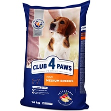 Club4Paws Premium pre dospelých psov stredných plemien 14 kg