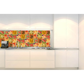 DIMEX ART s. r. o Фототапет за кухня - боядисани плочки 180 x 60 см