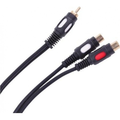 1RCA-2 kábel pre RCA jacky 25cm