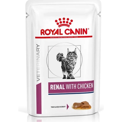 Royal Canin VHN Cat Renal Chicken Gravy Kapsičky 12x85 g