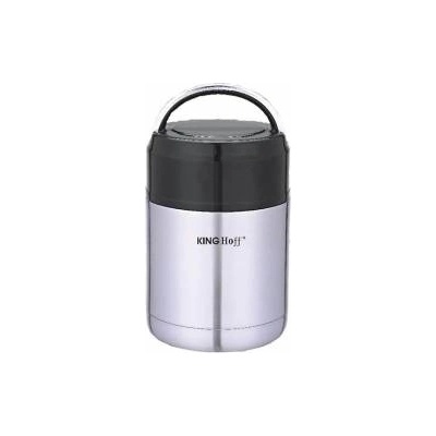 Kinghoff Термос за храна Kinghoff, 0.8 литра, Двуслоен, Неръждаема стоманa, KH 4375