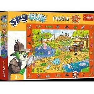 Trefl 24 Observation Puzzle - Spy Guy Safari TREFL
