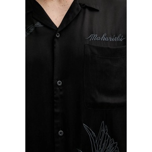 Maharishi Риза Peace Dove Embroidered Shirt (5326.BLACK)