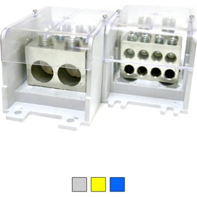 Elektro Bečov Silová svorka UTB-S 2x240/8x35 šedá U2240DP21