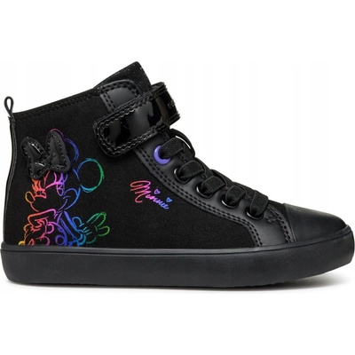 Geox detské tenisky pre dievčatko gisli disney Minnie Mouse čierne