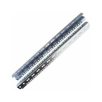 Lanview 12U INSTALLATION RAIL, GALVANIZED, 1SET=2PCS