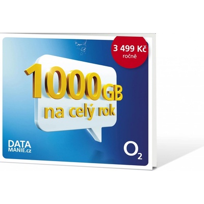 O2 Roční datové připojení 1,2 TB Bundle 4+1 SMALLPGO.0GP1T60