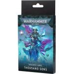 Games Workshop Datasheet Cards: Thousand Sons (36-02)