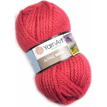 Image 1 of YARNART Alpine Maxi 672 Light Red Плетива прежда (Alpine Maxi 672)