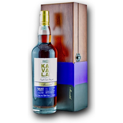 Kavalan Solist Moscatel 54% 0,75 l (kazeta)