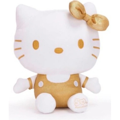 Hello Kitty 50.výročí zlatá 25 cm
