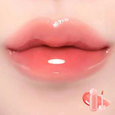 Dasique Juicy Dewy Glow Tin 04 Melting Guava šťavnatý lesk na pery pre hydratáciu a žiarivý efekt 5,5 g